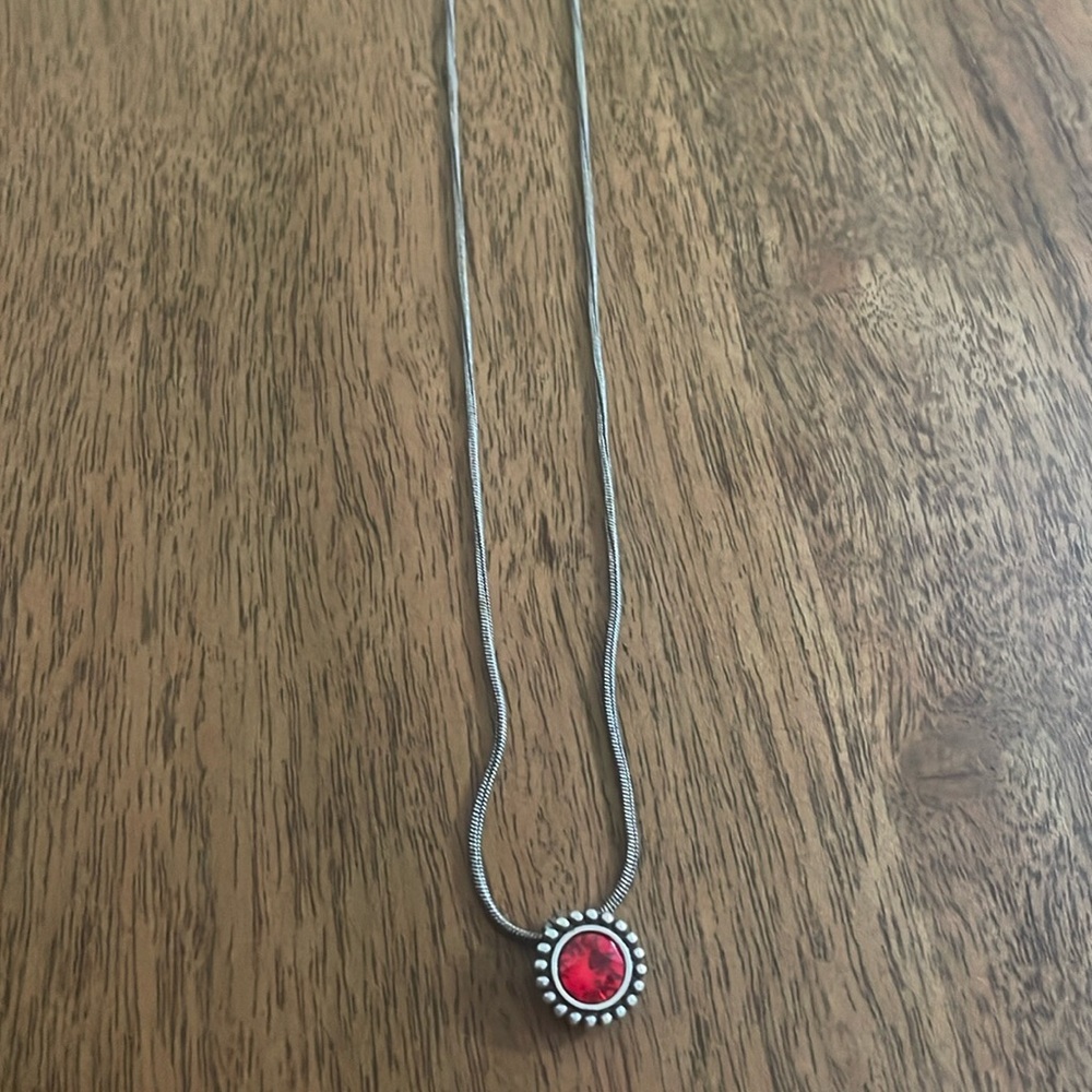 Twinkle Necklace-Ruby
